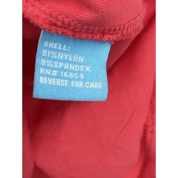 J McLaughlin Dress Coral Textured 3/4 Sleeve Size Small - Picture 11 of 12